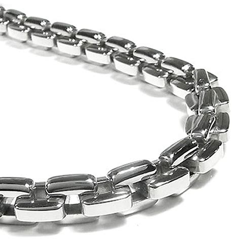 stainless steel box chain mens 30 inch|Amazon.com: 30 Inch Stainless Steel Chain.